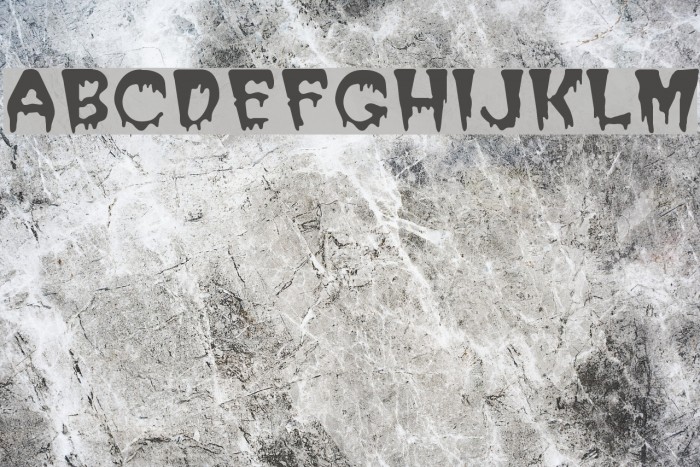 PostCrypt Font examples
