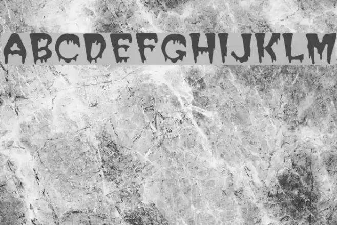 PostCrypt Шрифта examples