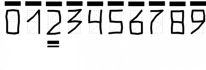 PostIndexHand2 Bold Font OTHER CHARS