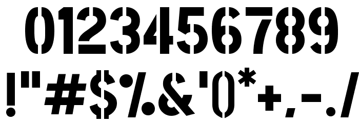 PostNoBillsColombo ExtraBold Font OTHER CHARS