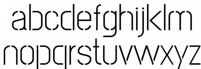 PostNoBillsColombo Light フォント 小文字