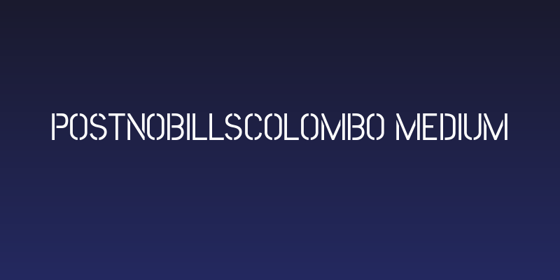 PostNoBillsColombo Medium Social Header