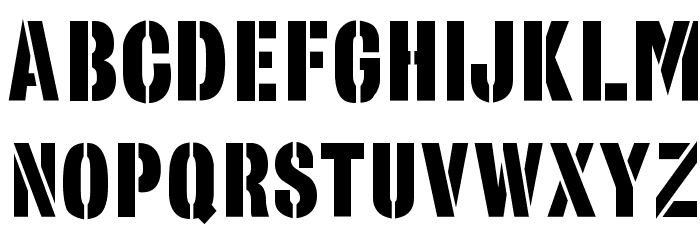 PostNoBills Font LOWERCASE
