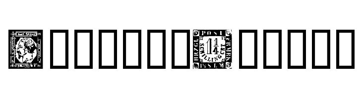PostageStamps  font caratteri gratis