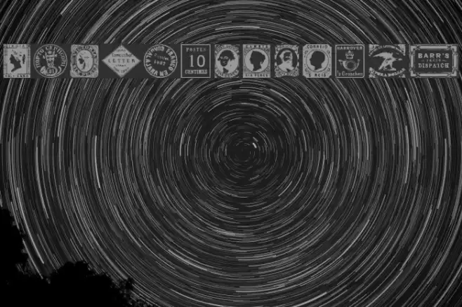 PostageStamps Font examples