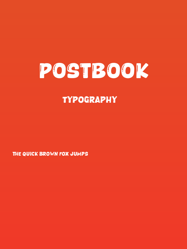 Postbook Poster