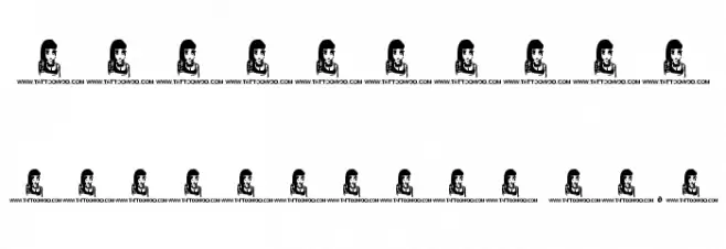 Postcard From Mars Font OTHER CHARS