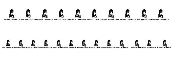 Postcard From Mars Font OTHER CHARS