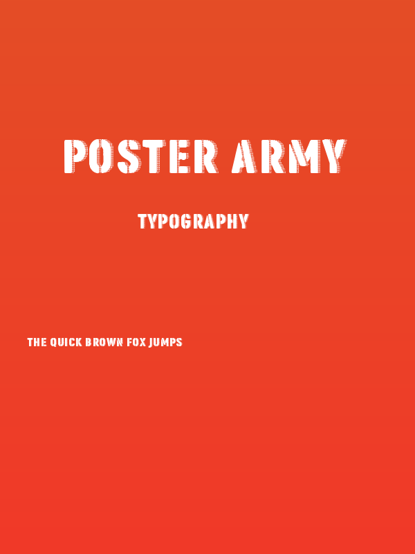 Poster Army Poster