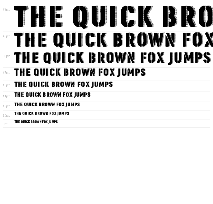 Poster Army Waterfall