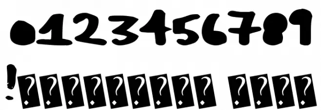 PosterBold Font OTHER CHARS