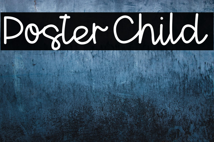 PosterChild Example 1