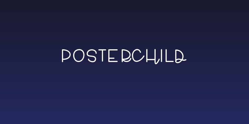 PosterChild Social Header