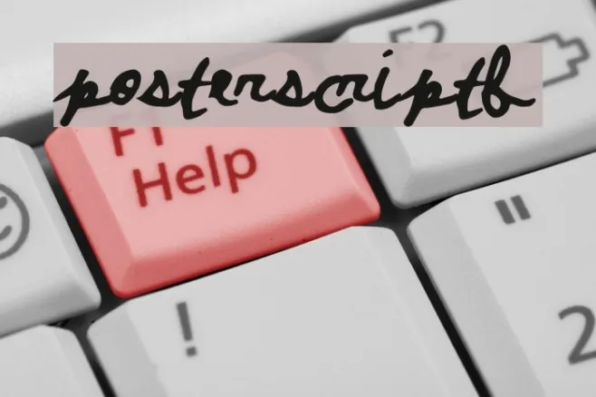 PosterScriptB Example 1