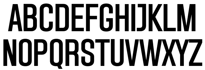 Posterman PERSONAL USE Regular Font LOWERCASE