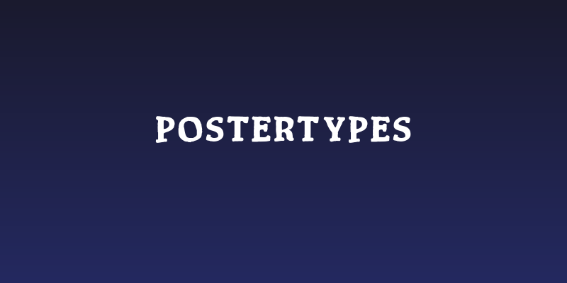 Postertypes Social Header