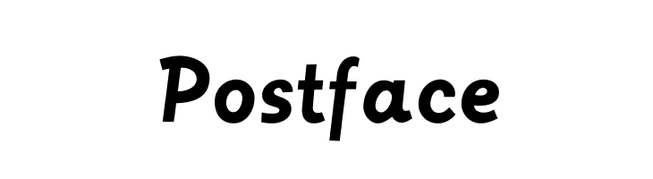 Postface Font