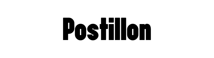 Postillon  Frei Schriftart Herunterladen