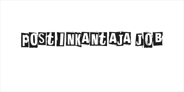 Postinkantaja Job Logo