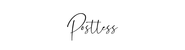 Postless  フリーフォントのダウンロード