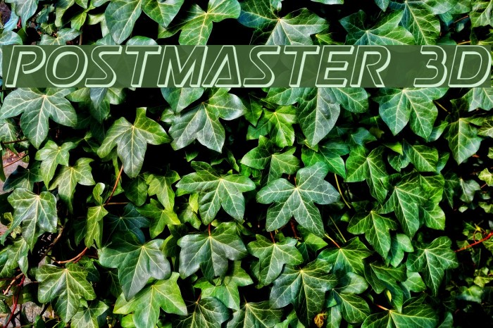 Postmaster 3D Example 1