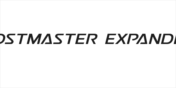 Postmaster Expanded Logo