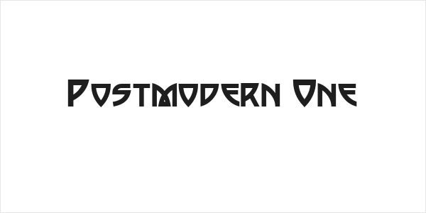 Postmodern One Logo