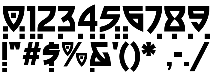 Postmodern Two Font OTHER CHARS