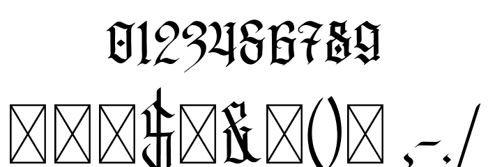 Posyden-Regular Font OTHER CHARS