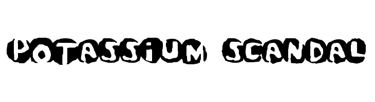Potassium Scandal  免费字体下载