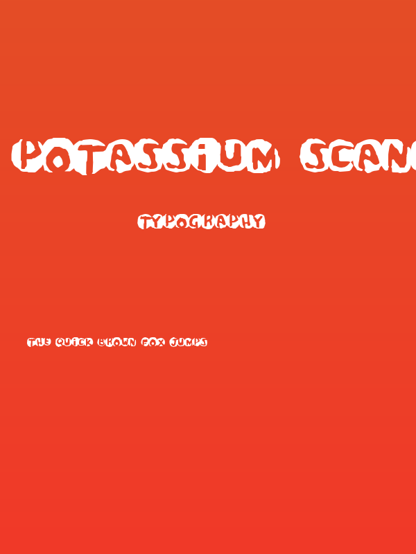 Potassium Scandal Poster