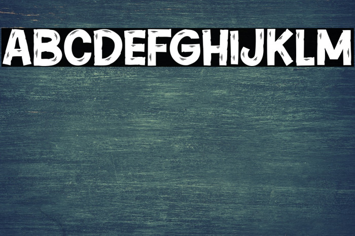 Potato Chips Font examples