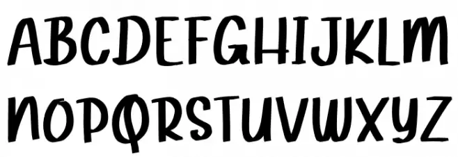 Potato Gatcha Fonte MAIÚSCULAS