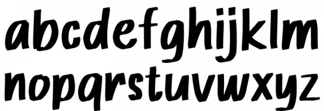 Potato Gatcha Fonte MINÚSCULAS