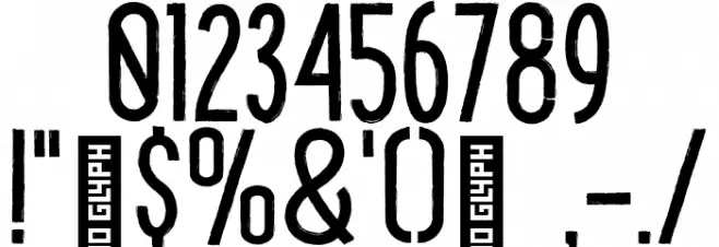 Potato Lite Font OTHER CHARS