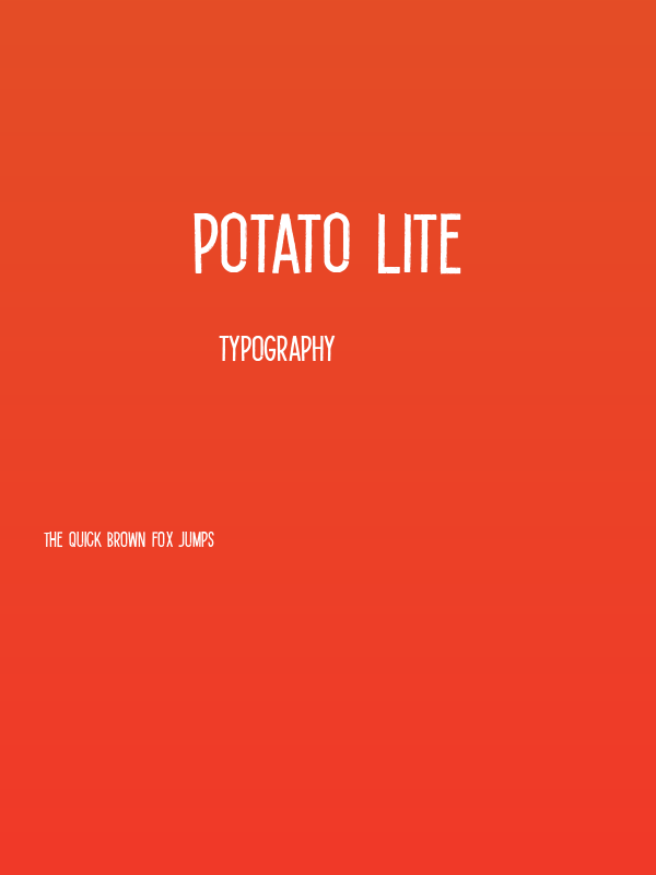 Potato Lite Poster