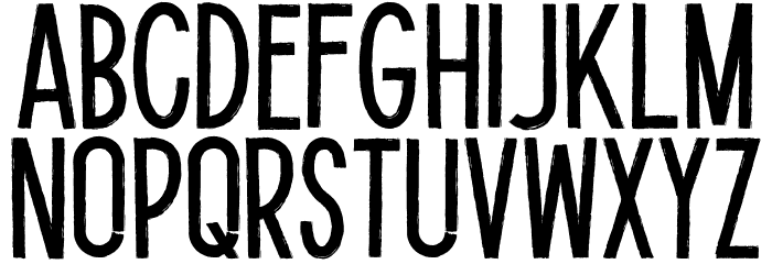 Potato Lite Font LOWERCASE