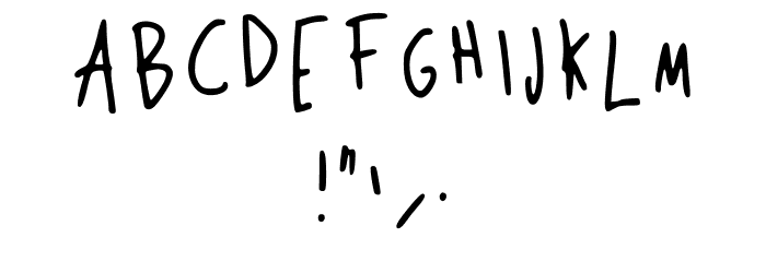 Potato Regular Font OTHER CHARS