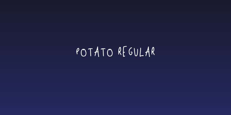 Potato Regular Social Header