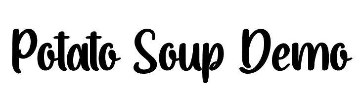 Potato Soup Demo  font caratteri gratis