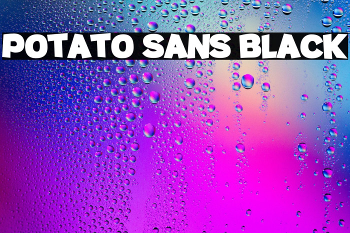 Potato sans Black Example 3