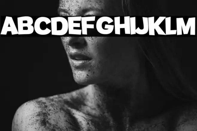 Potato sans Bold Font examples