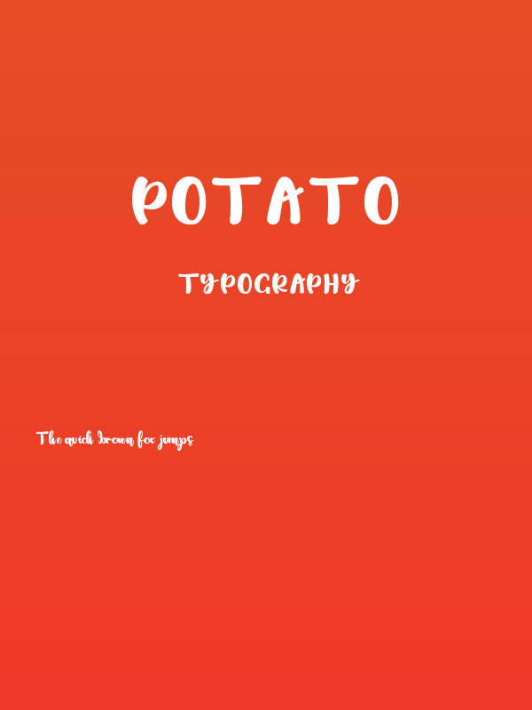Potato Poster