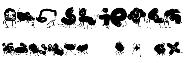 PotatoMonsters Font OTHER CHARS