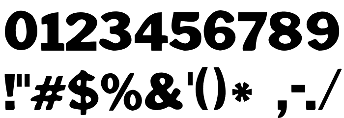 Poterski-HND-CE-Bold Font OTHER CHARS
