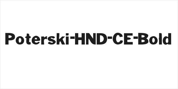 Poterski-HND-CE-Bold Logo