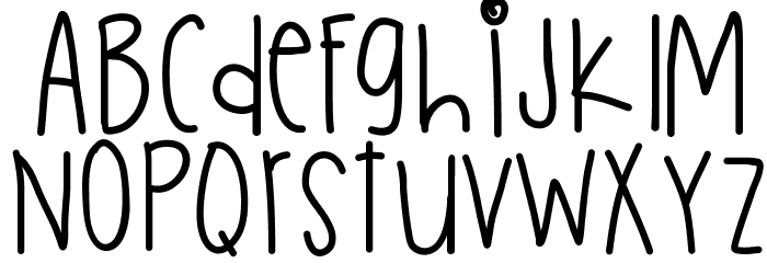 PotionFushia Font LOWERCASE