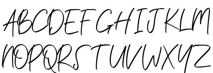 Potlar Free Normal Font Litere mari
