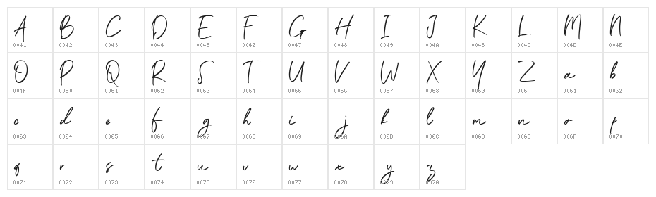 Potlar Free Normal Character Map