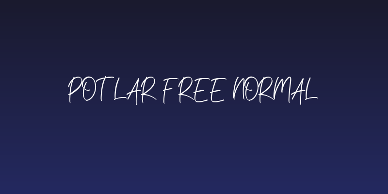 Potlar Free Normal Social Header